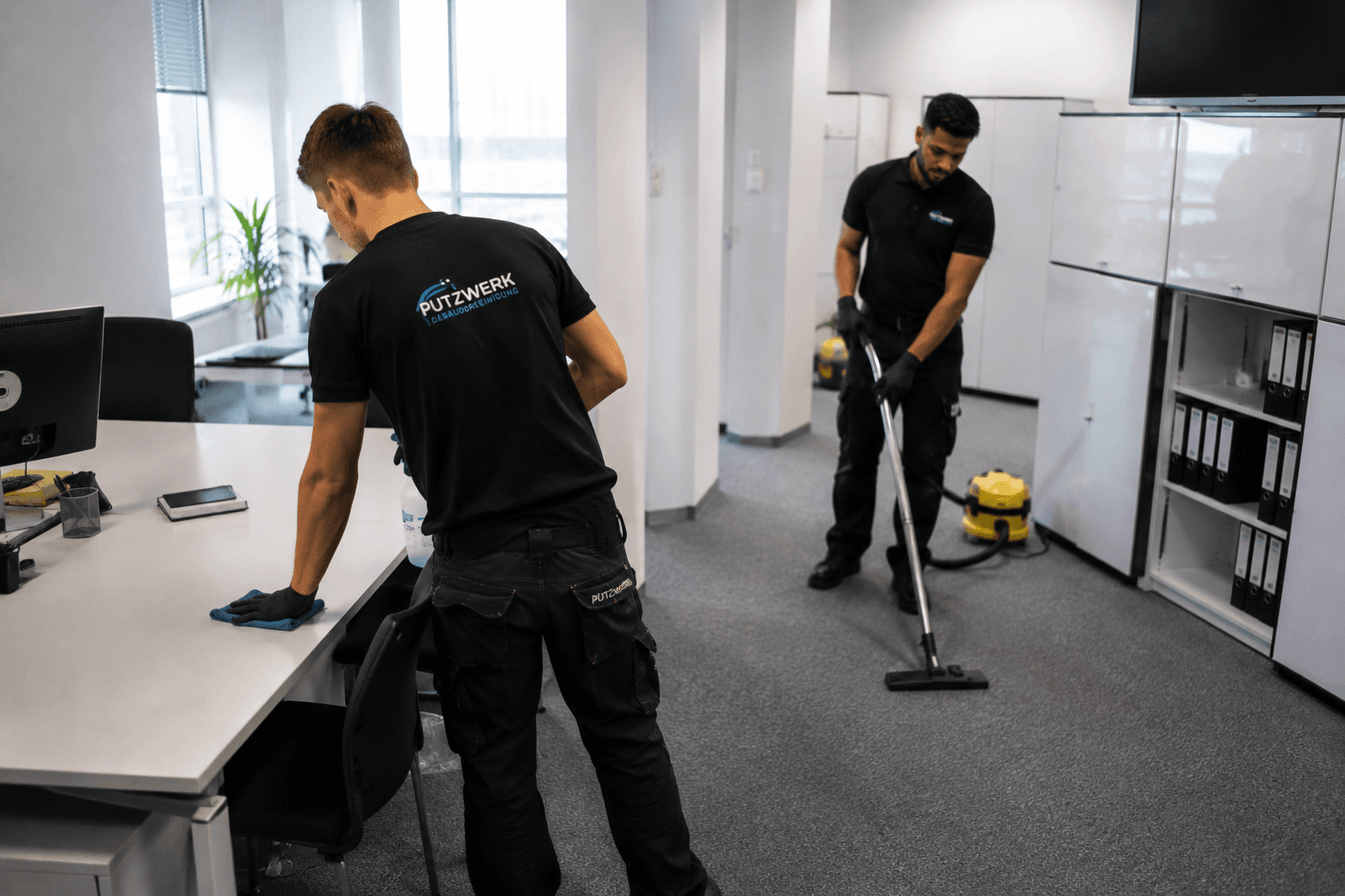 Büro nach Unterhaltsreinigung in Nürnberg